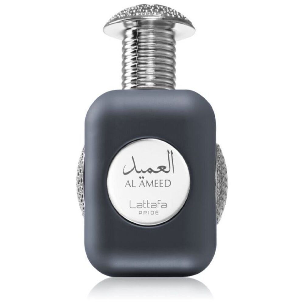 Lattafa Pride Al Ameed Silver Eau de Parfum EDP Spray for Unisex 3.4 oz - New